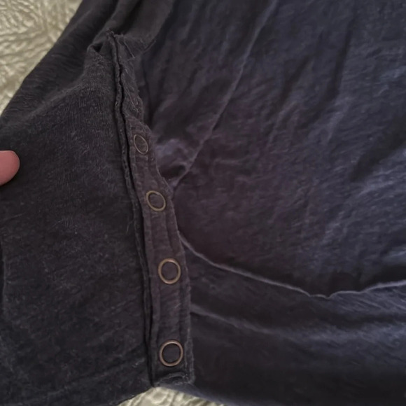 free people long sleeve off the shoulder sooo cute suze small oversized - Picture 2 of 5